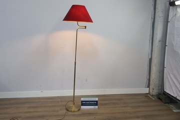 Afbeelding van Staande lamp met rood kapje''