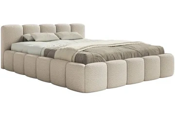 Afbeelding van Cloudy Legend 2 gestoffeerd bed 180x200 cm - Beige