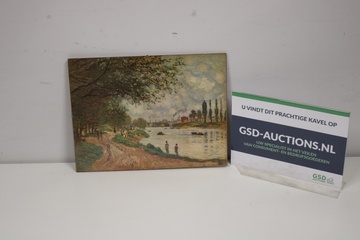 Afbeelding van Vintage Ingelijste Print van Claude Monet