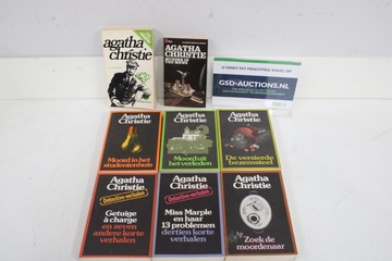 Afbeelding van Set van oude Agatha Christie boeken