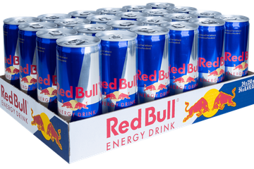 Afbeelding van 1 tray Red Bull classic