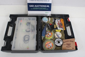 Afbeelding van Complete vissersdoos met accessoires
