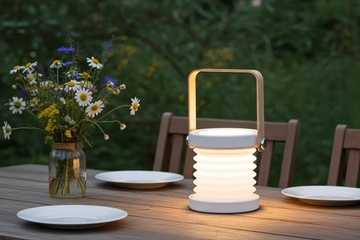 Afbeelding van Opvouwbare en dimbare led lantaarn 20cm hoog
