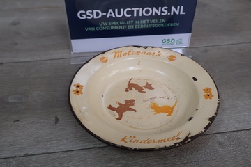 Afbeelding van Oud metalen kinderschortbord''