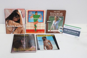Afbeelding van Boekencollectie erotische en model fotografie