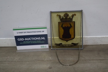 Afbeelding van Glas-in-lood raam Valkenburgs wapen