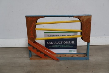 Afbeelding van Vintage Knikkerbaan, Jodelbaan speelgoed