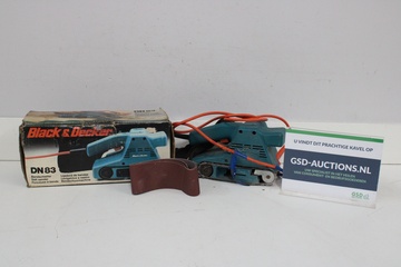 Afbeelding van Black & Decker bandschuurmachine DN 83
