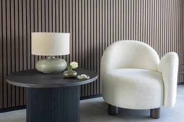 Afbeelding van Salontafel Bruin - MDF - Ø80x45cm - Salontafel Boavista