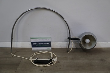 Afbeelding van Vintage Space Age wandlamp, Booglamp