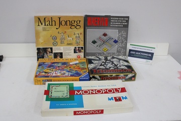 Afbeelding van Diverse gezelschapsspellen - Met oa Monopoly