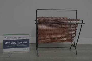 Afbeelding van Vintage metalen lectuurbak