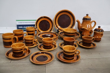 Afbeelding van Vintage Servies - France Barreguamines, Gien