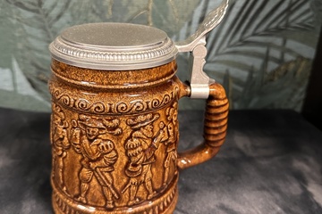 Afbeelding van bier mok kan bier west germany beker