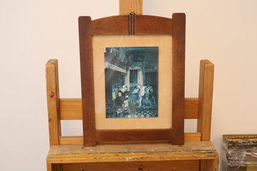 Afbeelding van Art Deco lijst met afbeelding'
