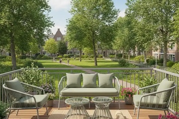 Afbeelding van OASIS  loungeset 5delig Emerald groen