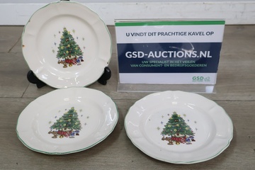 Afbeelding van Set van 3 kerstborden'
