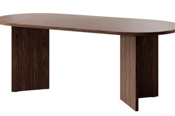 Image of Ovo-tafel - 204 cm - Wisconsin-walnoot