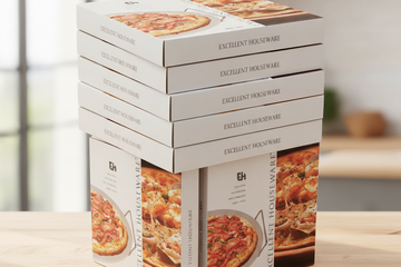 Afbeelding van Set van 8x Excellent Houseware Pizza baksteen 33cm