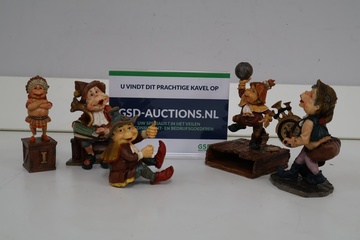 Afbeelding van Set van vijf Laaf Beelden