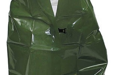 Afbeelding van (4x) US army NBC poncho legergroen