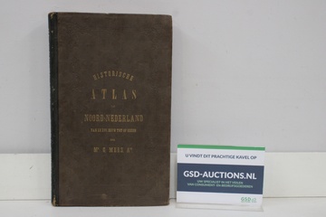 Afbeelding van Historische Atlas van Noord-Nederland door G. Mees