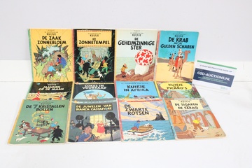 Afbeelding van Thema Kuifje stripboeken collectie