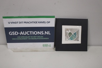 Afbeelding van Ingelijst Keramisch Kunstwerk''