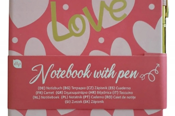 Afbeelding van Notitieboek A5 LOVE