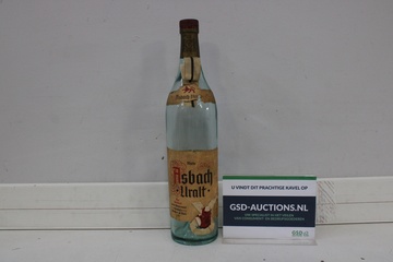 Afbeelding van Decoratieve Asbach Uralt Fles Jenever (leeg)