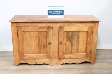 Afbeelding van Houten Landelijk dressoir met twee deuren