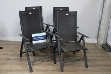 Afbeelding van Set van 4 Hartman tuinstoelen