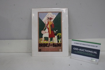 Afbeelding van Retro affiche Brides-les-Bains
