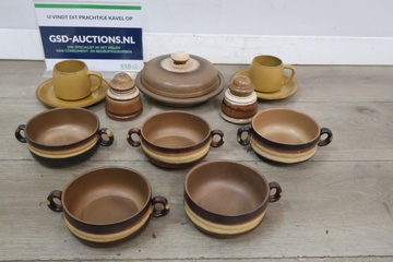 Afbeelding van Vintage Original Gerzil keramische servies