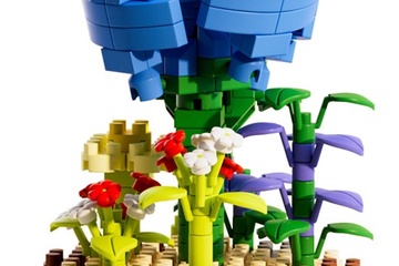 Afbeelding van Botanics bouwsteentjes Blauwe Tulp