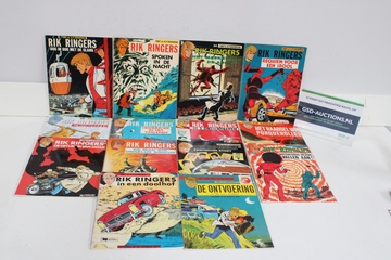 Afbeelding van Rik Ringers stripboeken collectie