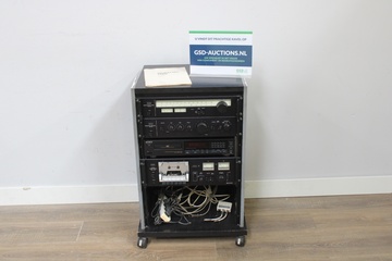 Afbeelding van Audio Toren - Sony & Sansui, Tunerm Amplifier, Cassette