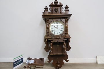 Afbeelding van Vintage 31-dagen Wandklok