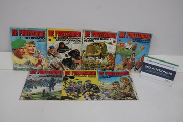 Afbeelding van De Partizanen stripboeken serie 1 t/m 7