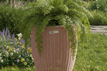 Afbeelding van Flower basket beach7 new pink