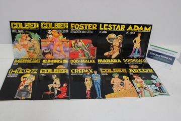 Afbeelding van Set vintage erotische stripboeken