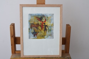 Afbeelding van Ingelijste litho door Jan Hamme