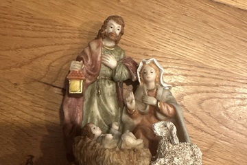Afbeelding van Kerststal Jezus Maria kindje Jezus