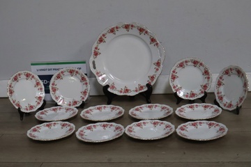 Afbeelding van Set van 13 Vintage Sierborden van Seltmann Weiden W.Germany