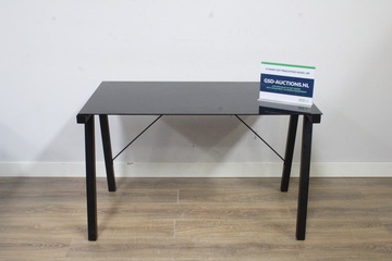 Afbeelding van Moderne glazen tafel, Bureau''