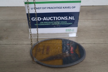 Afbeelding van Ovaal wanddecoratie''