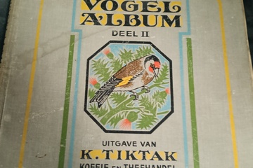 Afbeelding van vintage vogel album