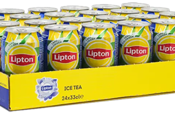 Afbeelding van 4 tray Lipton ice tea Lemon