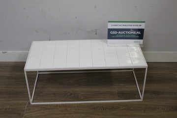 Afbeelding van Side Table met Ingelegde Stenen