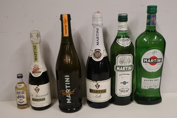 Afbeelding van Assortiment Martini flessen